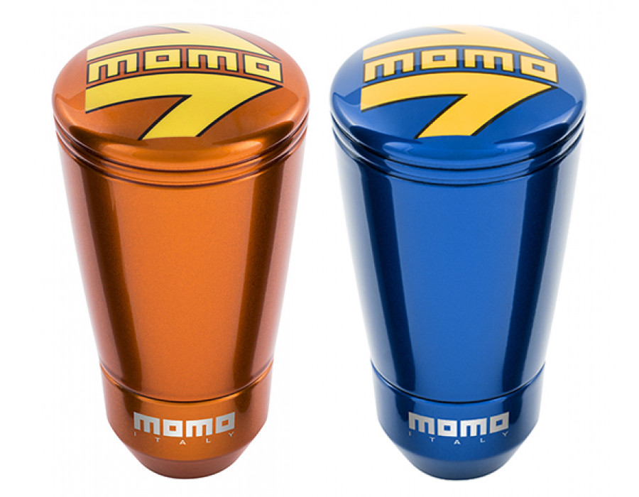 MOMO SK50 Gear Shift Knob - New Gloss Orange or Gloss Blue Finish